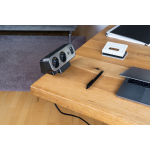 prelungitor pentru birou brennenstuhl estilo duplex desktop, 10 prize, 1 usb, 1 usb-c 30w, 2m prelungitor pentru birou brennenstuhl estilo duplex desktop, 10 prize, 1 usb, 1 usb-c 30w, 2m
