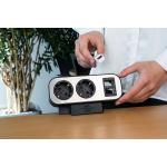 prelungitor pentru birou brennenstuhl estilo duplex desktop, 10 prize, 2x module keystone, 2m