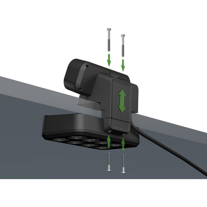 prelungitor pentru birou brennenstuhl estilo duplex desktop, protectie la supratensiune, 9 prize, 2x module keystone, 2m