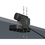 prelungitor pentru birou brennenstuhl estilo duplex desktop, protectie la supratensiune, 9 prize, 2x module keystone, 2m