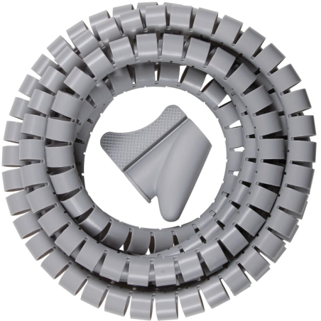 tub spiralat pentru organizare si protectie cabluri brennenstuhl, lungime 2.5m
