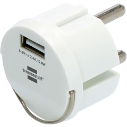 adaptor incarcator usb brennenstuhl, 2.4a