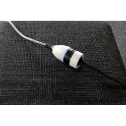 cordon prelungitor textil brennenstuhl, comutator rotativ luminat, 5m