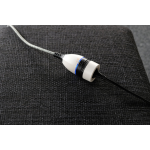 cordon prelungitor textil brennenstuhl, comutator rotativ luminat, 5m