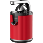 storcator de citrice cecotec xqueeze retrojuice 600, 600w, filtru din inox, anti picurare, 2 conuri de plastic, rosu