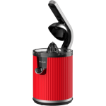 storcator de citrice cecotec xqueeze retrojuice 600, 600w, filtru din inox, anti picurare, 2 conuri de plastic, rosu