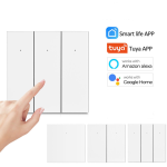 intrerupator smart rovo 1081wl, 1 canal, wifi si bluetooth, tuya, life smart, alexa si google assistant, fara nul
