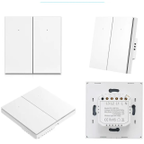 intrerupator smart rovo 1081wl, 1 canal, wifi si bluetooth, tuya, life smart, alexa si google assistant, fara nul