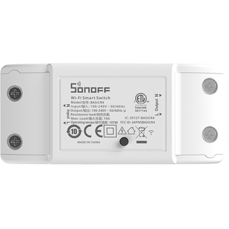 releu smart sonoff basicr4, wi-fi, 10a