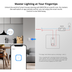 releu smart sonoff basicr4, wi-fi, 10a