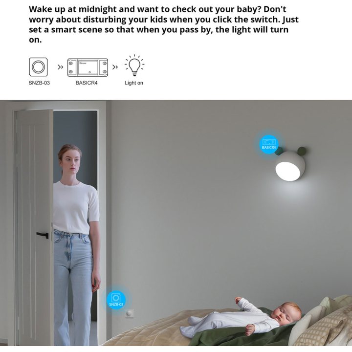 releu smart sonoff basicr4, wi-fi, 10a