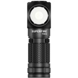 lanterna multifunctionala led superfire th03, usb, 460lm, 104m, incarcare usb-c, suport cap, prindere magnetica