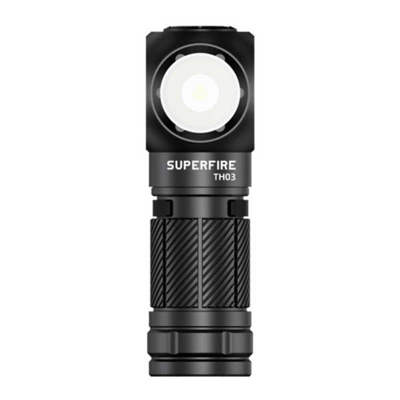 lanterna multifunctionala led superfire th03, usb, 460lm, 104m, incarcare usb-c, suport cap, prindere magnetica