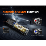 lanterna multifunctionala led superfire th03, usb, 460lm, 104m, incarcare usb-c, suport cap, prindere magnetica