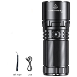 lanterna led superfire y2, zoom, 1400lm, 1000m, incarcare usb-c, lumina fata, spate, 20w lanterna led superfire y2, zoom, 1400lm, 1000m, incarcare usb-c, lumina fata, spate, 20w