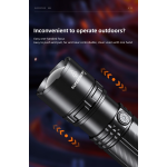 lanterna led superfire y2, zoom, 1400lm, 1000m, incarcare usb-c, lumina fata, spate, 20w lanterna led superfire y2, zoom, 1400lm, 1000m, incarcare usb-c, lumina fata, spate, 20w