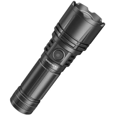 lanterna led superfire y20, 1200lm, 800m, 3700mah incarcare usb-c, 20w