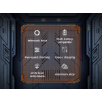 lanterna led superfire y25, zoom, 600lm, 450m, 2000mah, incarcare usb-c, 10w lanterna led superfire y25, zoom, 600lm, 450m, 2000mah, incarcare usb-c, 10w