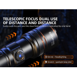 lanterna led superfire y25, zoom, 600lm, 450m, 2000mah, incarcare usb-c, 10w lanterna led superfire y25, zoom, 600lm, 450m, 2000mah, incarcare usb-c, 10w