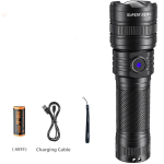 lanterna led superfire y26, 1200lm, 800m, 3700mah, incarcare usb-c, 15w