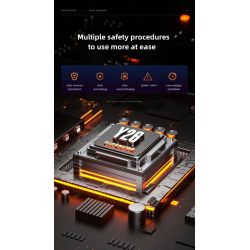 lanterna led superfire y26, 1200lm, 800m, 3700mah, incarcare usb-c, 15w