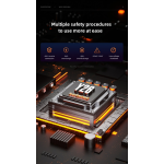 lanterna led superfire y26, 1200lm, 800m, 3700mah, incarcare usb-c, 15w