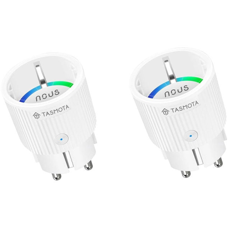 set 2 prize inteligente wifi nous a8t, 10a - tasmota, esp32