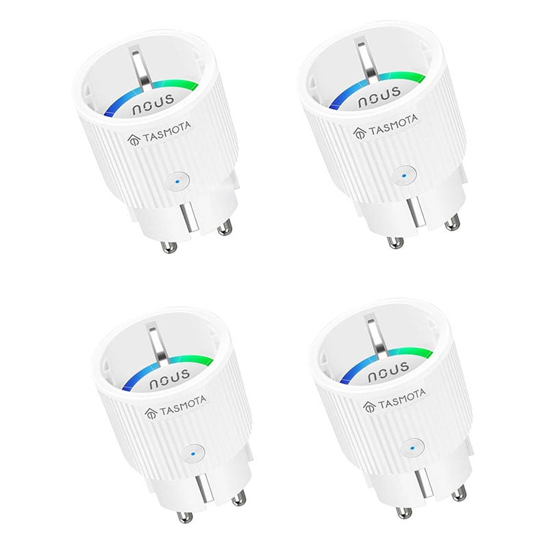 set 4 prize inteligente wifi nous a8t, 10a - tasmota, esp32