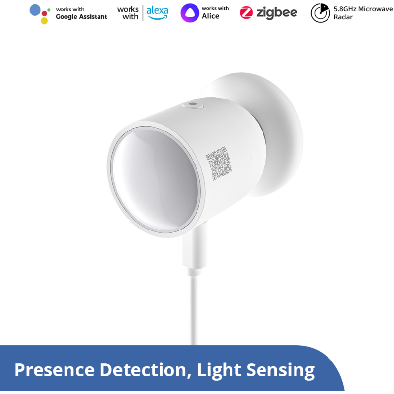 senzor de prezenta umana zigbee, sonoff snzb-06p, zigbee 3.0