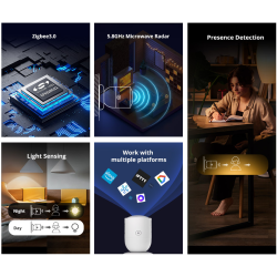 senzor de prezenta umana zigbee, sonoff snzb-06p, zigbee 3.0