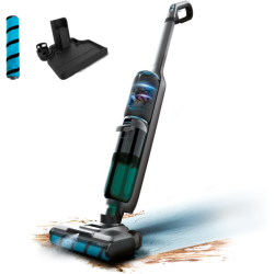 aspirator vertical cu functie mop cecotec freego washvacuum spray, 250w, autonomie 30minute, 2 rezervoare, baza cu autocuratare