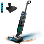 aspirator vertical cu functie mop cecotec freego washvacuum spray, 250w, autonomie 30minute, 2 rezervoare, baza cu autocuratare