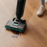 aspirator vertical cu functie mop cecotec freego washvacuum spray, 250w, autonomie 30minute, 2 rezervoare, baza cu autocuratare