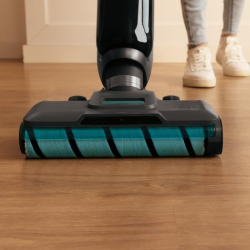 aspirator vertical cu functie mop cecotec freego washvacuum spray, 250w, autonomie 30minute, 2 rezervoare, baza cu autocuratare