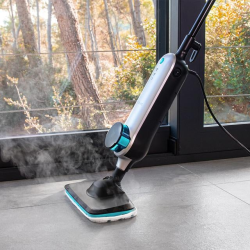 mop cu aburi cecotec hydrosteam 3030 active, 1500 w, 0.33 l, debit abur 30 g min, 3 niveluri