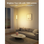 lampadar led govee h6078 rgbicww cylinder, wi-fi + bluetooth, 1500lumeni,  control aplicatie, sincronizare muzica lampadar led govee h6078 rgbicww cylinder, wi-fi + bluetooth, 1500lumeni,  control aplicatie, sincronizare muzica