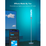 lampadar led govee h6078 rgbicww cylinder, wi-fi + bluetooth, 1500lumeni,  control aplicatie, sincronizare muzica lampadar led govee h6078 rgbicww cylinder, wi-fi + bluetooth, 1500lumeni,  control aplicatie, sincronizare muzica