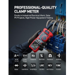 clampmetru (cleste ampermetric) multimetru digital astroai cm600, 6000 counts, 1000a trms, auto-ranging, masoara tensiunea, cure