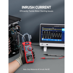 clampmetru (cleste ampermetric) multimetru digital astroai cm600, 6000 counts, 1000a trms, auto-ranging, masoara tensiunea, cure
