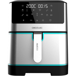 friteuza cu aer cald fara ulei cecotec cecofry supreme 8000, air fryer, 1800w, 8l, control tactil, 10 programe presetate