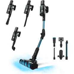 aspirator vertical 3 in 1 cecotec conga rockstar 3500 storm flex animal, 500w, 33.6v li-ion, 30 kpa, mop, autonomie 70min, acces
