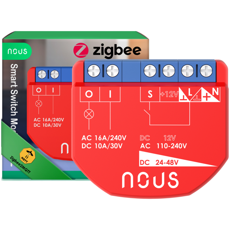 releu inteligent nous b1z, 16a, zigbee, 1 canal