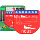 releu inteligent pentru perdele si draperii nous b4z zigbee, 1 canal