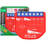 releu inteligent pentru perdele si draperii nous b4z zigbee, 1 canal