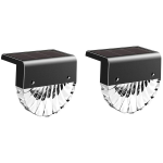 set 2 lampi solare led rovo cd916, 2 moduri, lumina alb-cald, multicoloara