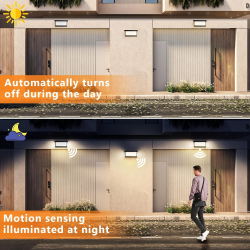 lampa solara led cu senzor de miscare rovo cd917, 3 ,moduri, lumina alba, ip65