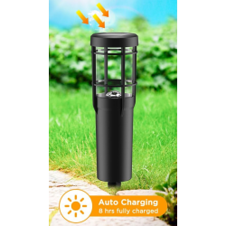 lampa solara led rovo fl867, lumina alb cald