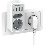 priza multipla tessan ts-328, 2 prize, 1 port usb-c, 3 porturi usb, 240 v, alb , 3600w priza multipla tessan ts-328, 2 prize, 1 port usb-c, 3 porturi usb, 240 v, alb , 3600w