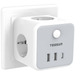 prelungitor tip cub tessan ts-301-de-c, 3 prize, 2 x usb a, 1 x usb-c