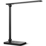 lampa de birou led lepro pr310002 control touch, 3 moduri, 9w, 750 lumeni, negru